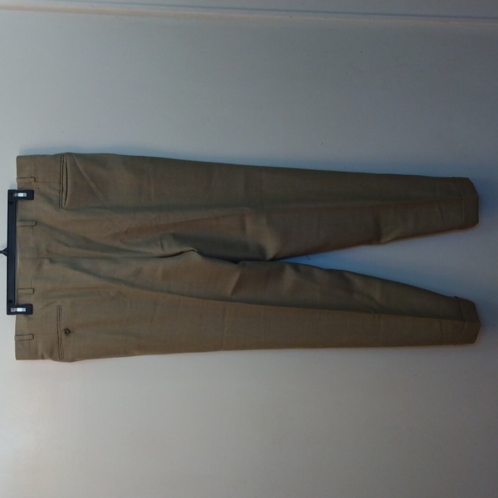 JB Britches Light Tan Tropical Weight Silk/Wool Dress Pants 39 - 31.5 - Picture 13 of 14